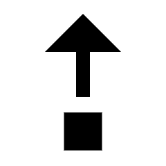 Step Out Alt Icon from Sharp Line - Material Pro Set