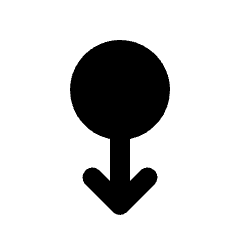 Swipe Down Alt Fill Icon from Rounded Fill - Streamline Material Set