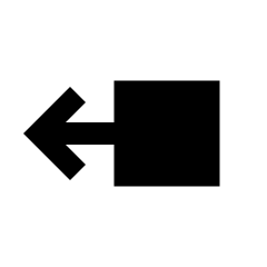 Swipe Left Alt Fill Icon from Sharp Fill - Material Pro Set