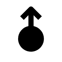 Swipe Up Alt Fill Icon from Outlined Fill - Streamline Material Set