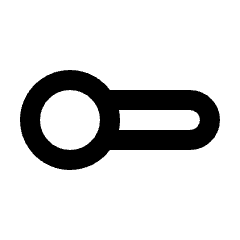 Switches Icon from Outlined Line - Streamline Material Set