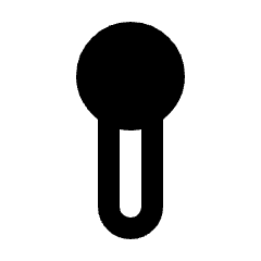 Switches Vertical Fill Icon from Rounded Fill - Streamline Material Set