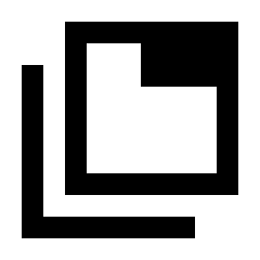 Tab Group Icon from Sharp Line - Streamline Material Set