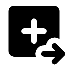 Tab New Right Fill Icon from Rounded Fill - Streamline Material Set