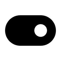 Toggle On Fill Icon from Rounded Fill - Material Pro Set