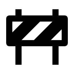 Under Construction Fill Icon from Outlined Fill - Streamline Material Set