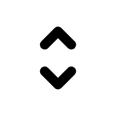 Unfold More Icon from Rounded Line - Streamline Material Set