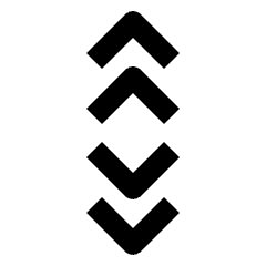 Unfold More Double Fill Icon from Outlined Fill - Streamline Material Set