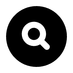 Zoom Circle Fill Icon from Rounded Fill - Streamline Material Set
