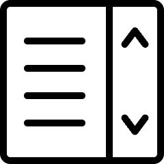 Coding Apps Website Web Form Drop Down Menu Form 3 Icon from Ultimate Light Set