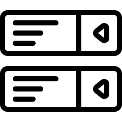 Ui Columns Icon from Ultimate Light Set