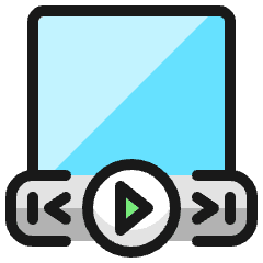 Ui Webpage Play 1 Icon from Ultimate Colors Set