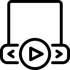 Ui Webpage Play 1 Icon from Ultimate Light Set