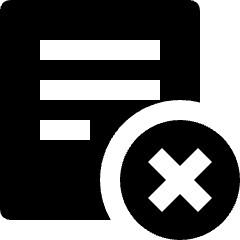 Ui Webpage Remove Icon from Nova Solid Set