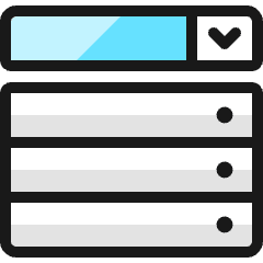 Ui Webpage Template Icon from Ultimate Colors Set