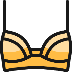 Underwear Bra 1 Icon from Ultimate Colors Set
