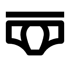 Underwear Men Icon from Nova Line Set
