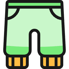 Underwear Shorts Male 1 Icon from Ultimate Colors Set