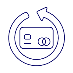 Credit Card Update Illustration from UX Line Set