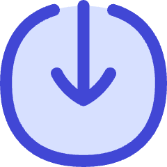 Arrow Download Receive Icon from Flex Duo Set