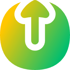 Arrow Upload Send Icon from Flex Gradient Set