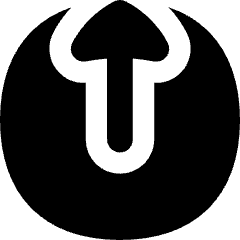 Arrow Upload Send Icon from Flex Solid Set
