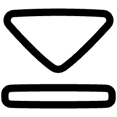 Download Arrow Icon from Plump Line Set