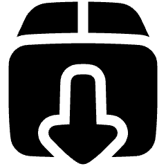 Download Box 1 Icon from Plump Solid Set