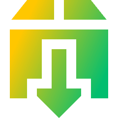 Download Box 1 Icon from Sharp Gradient Set