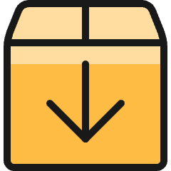 Download Box Icon from Ultimate Colors Set
