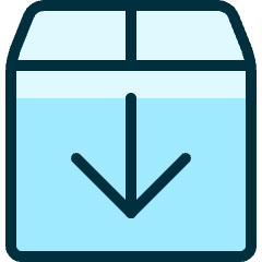 Download Box Icon from Ultimate Duotone Set