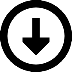 Download Circle Icon from Sharp Remix Set