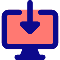 Download Computer Icon from Core Pop Set