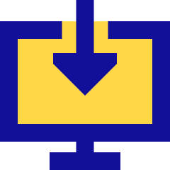 Download Computer Icon from Sharp Pop Set