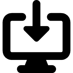 Download Computer Icon from Core Solid Set