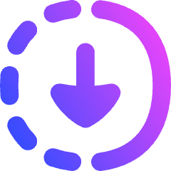 Download In Progress Icon from Flex Gradient Set