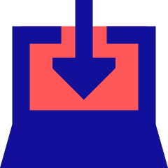 Download Laptop Icon from Sharp Pop Set