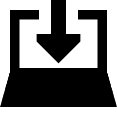 Download Laptop Icon from Sharp Solid Set