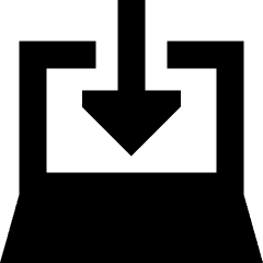 Download Laptop Icon from Sharp Remix Set