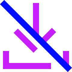 Download Off Disable Icon from Sharp Neon Set