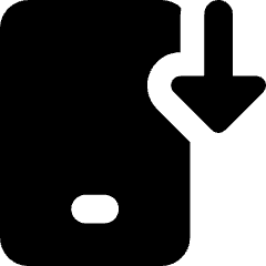 Download Phone Mobile Icon from Core Solid Set