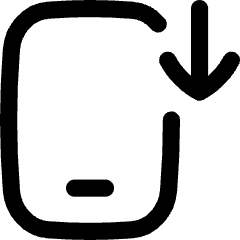 Download Phone Mobile Icon from Flex Line Set