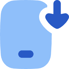 Download Phone Mobile Icon from Flex Flat Set