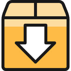 Download Thick Box Icon from Ultimate Colors Set