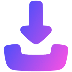 Download Tray Icon from Plump Gradient Set