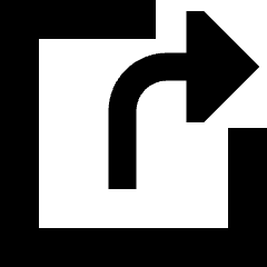 Export Output Icon from Sharp Remix Set