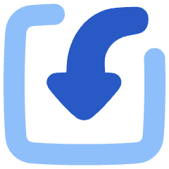 Import Input Icon from Plump Flat Set