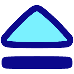 Upload Arrow Icon from Plump Pop Set
