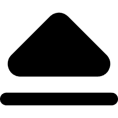 Upload Arrow Icon from Core Solid Set