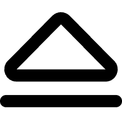 Upload Arrow Icon from Micro Line Set